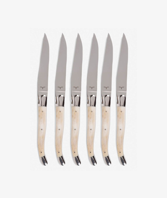 Table Knives Bœufs Blancs White Cutlery