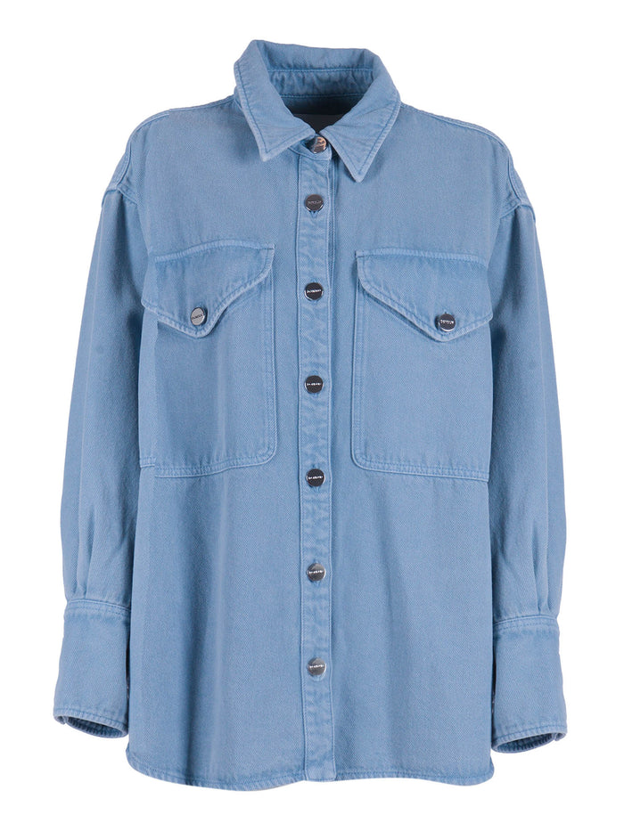 Shirt Light Blue Cotton