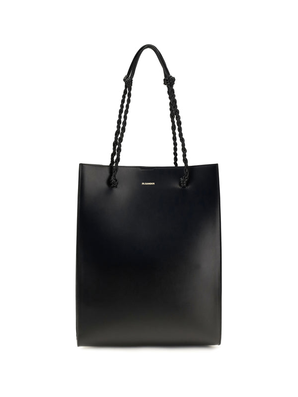 Tangle Shopping Ns Black Calf Leather Bos Taurus Shoulder Bags