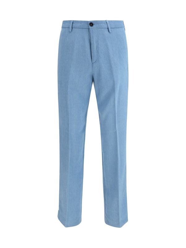 Tailored Trousers Cerulean Tencel
