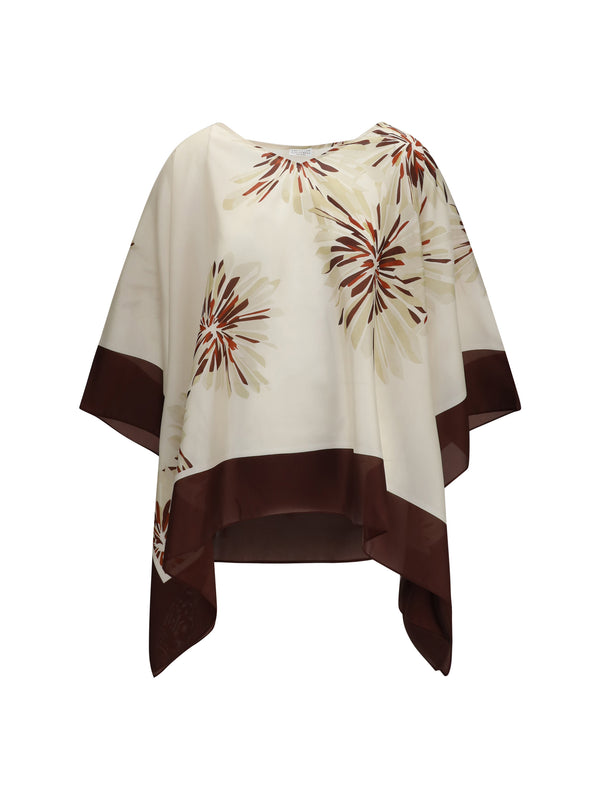 Silk Blouse Natural Shirt