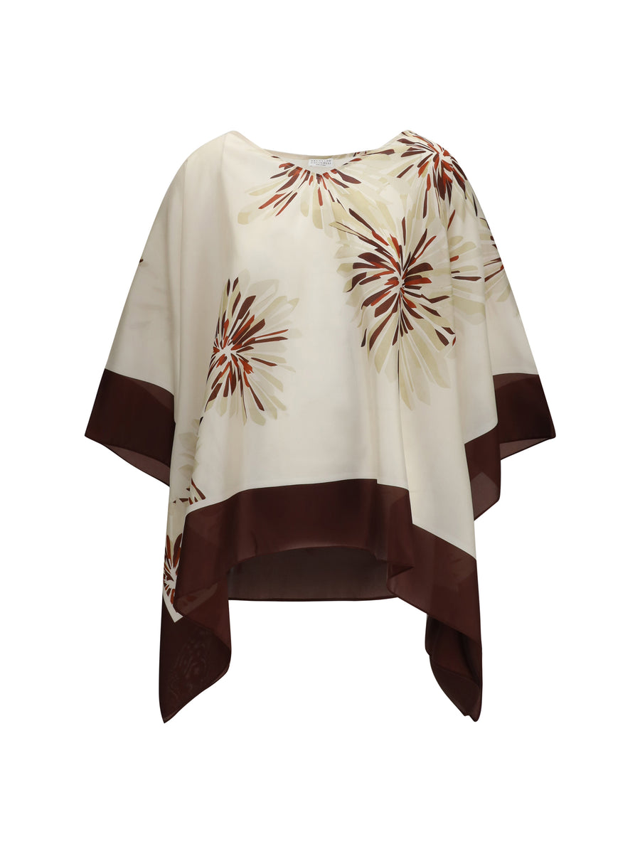 Silk Blouse Natural Shirt