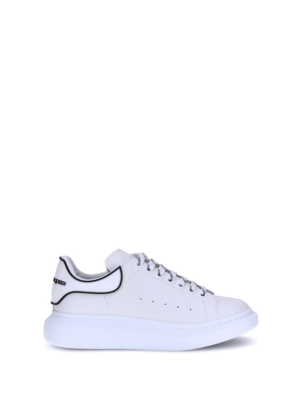 Alexander McQueen Upper: 100% calf leather; Sole: 100% rubber sneaker in white