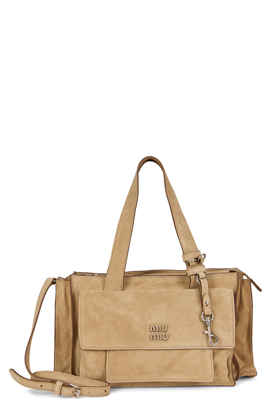 Shoulder Bag Calfskin Ecru Tote