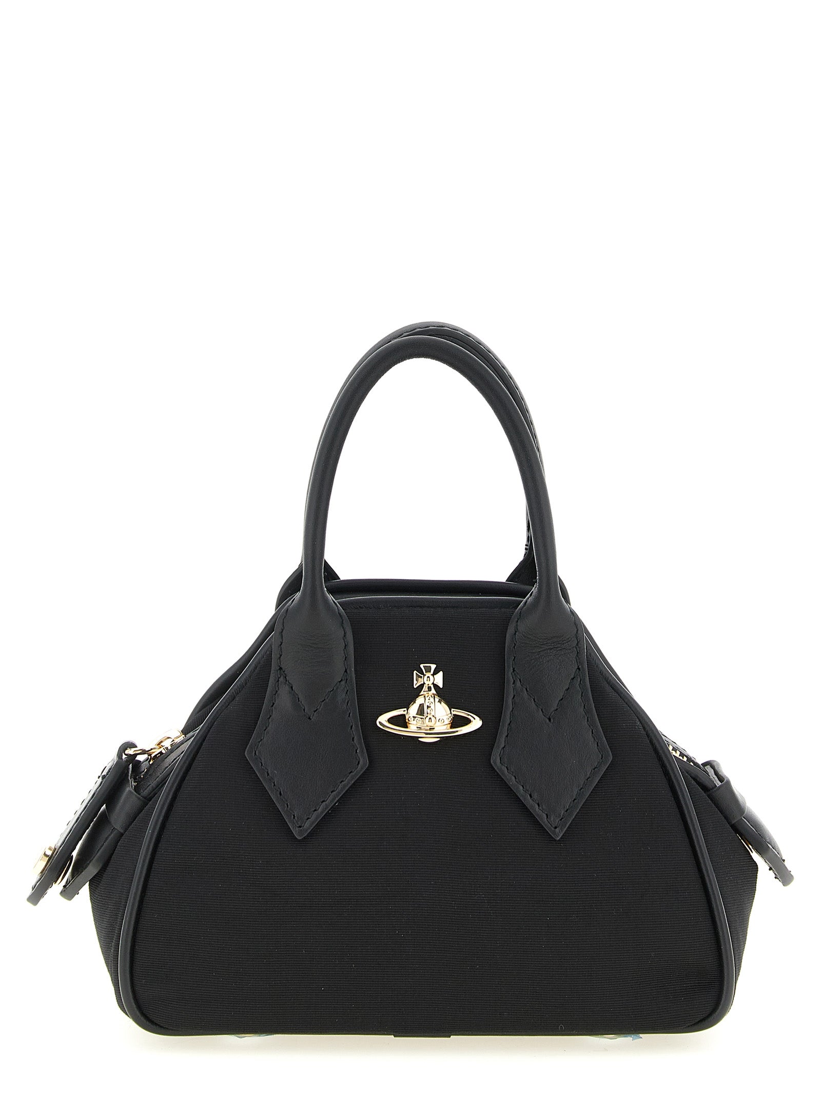 Yasmine mini handbag Black Viscose Hand Bags