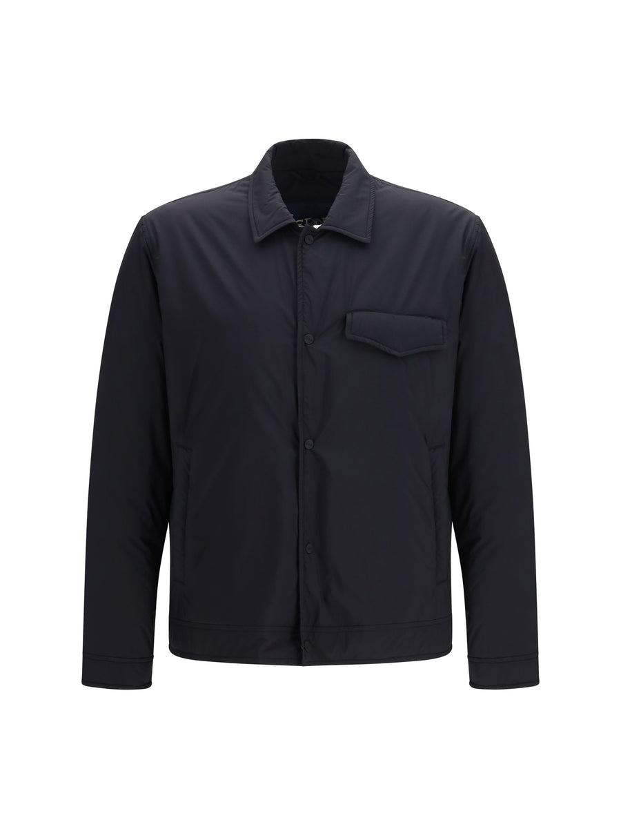 Herno 100% Nylon jacket in black