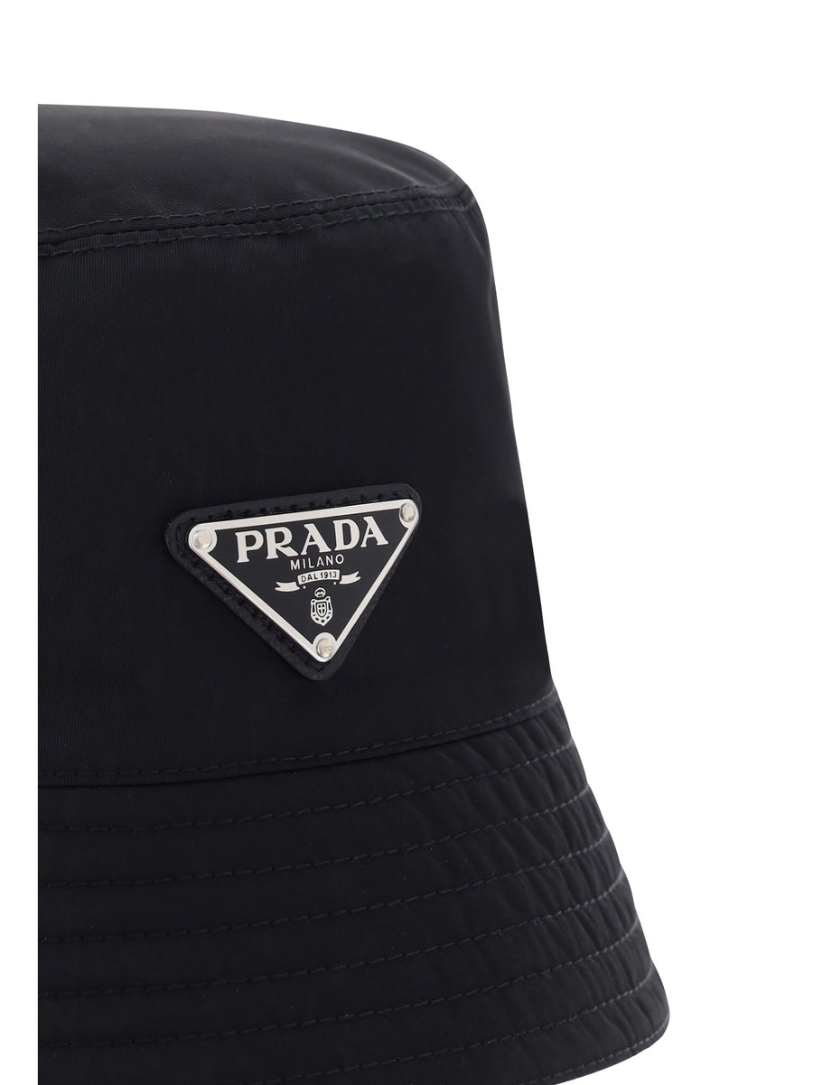 Bucket Hat Re-Nylon Black Polyamide