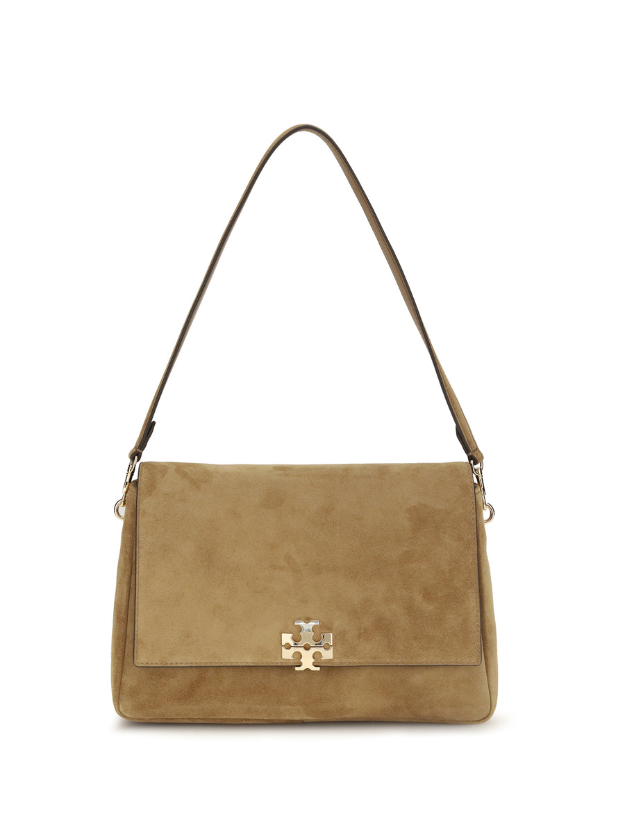 Tory Burch 100% calf leather (Bos Taurus) shoulder bag in beige