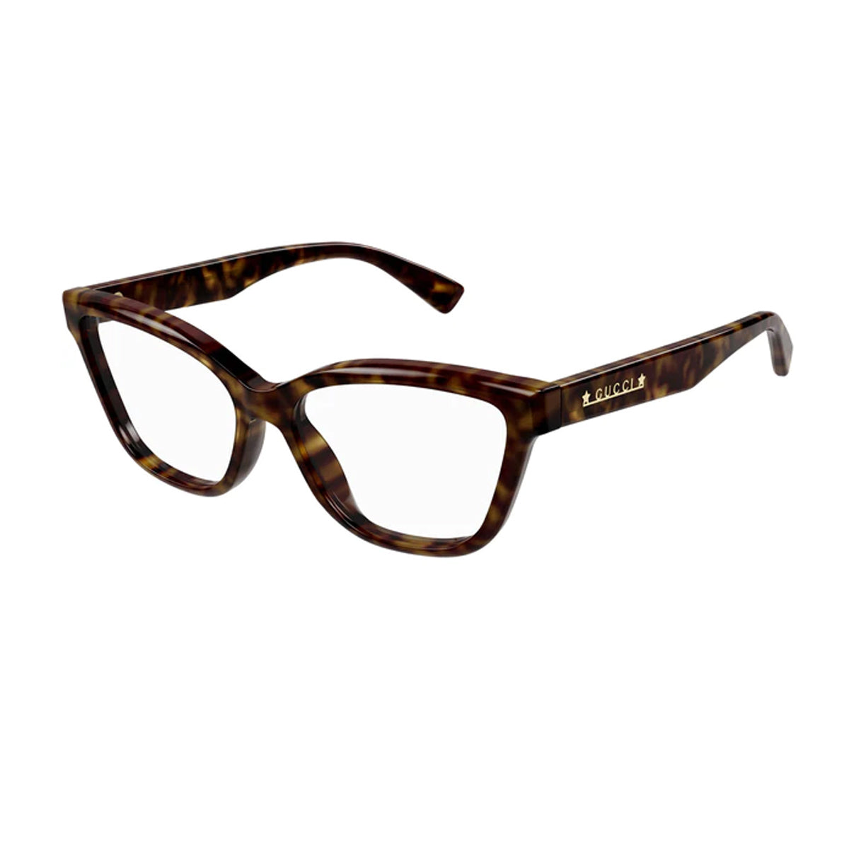 Gucci GG1589O Linea Lettering Marrone Acetate Occhiali Vista