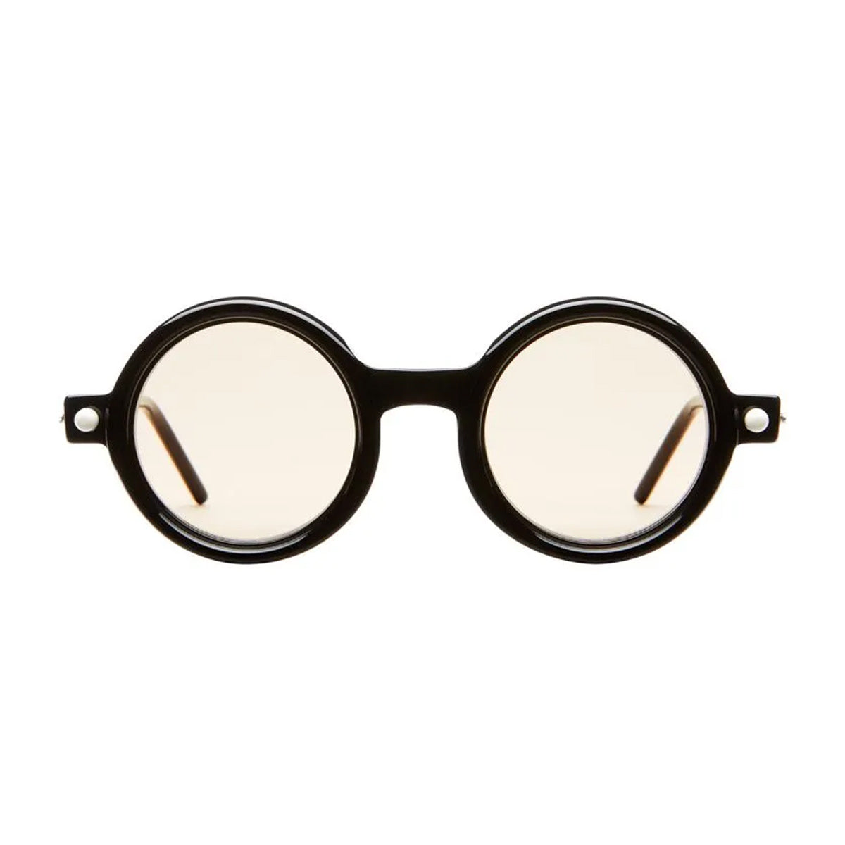 Kuboraum Maske P1 BS GY Black Shine Dark Grey Nero Acetato Mazzucchelli Occhiali Da Sole