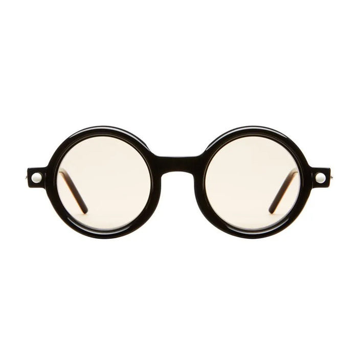 Kuboraum Maske P1 BS GY Black Shine Dark Grey Nero Acetato Mazzucchelli Occhiali Da Sole