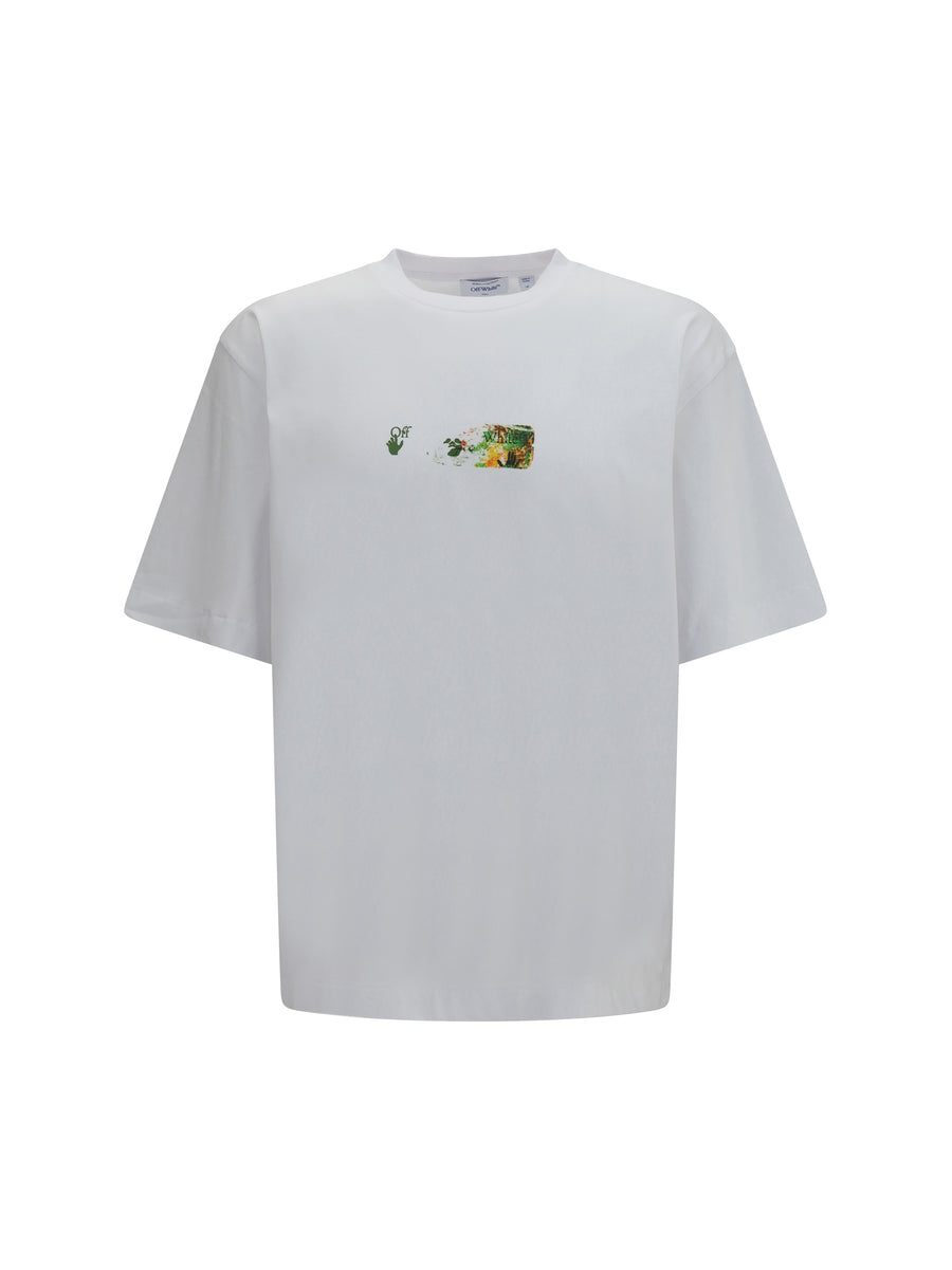 T-Shirt Spices Arrow Skate White Cotton T-shirts