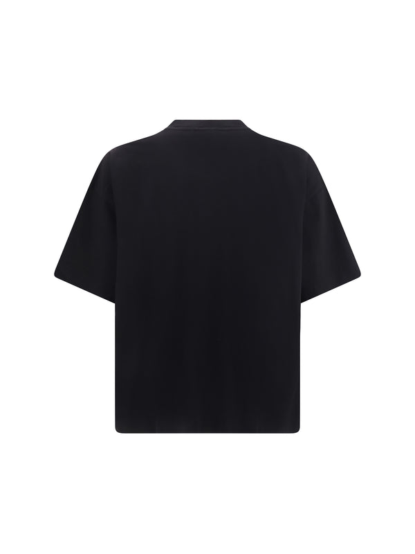 Monochrome Cotton T-Shirt Black T-shirts