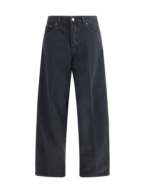 Haikure 85% Cotton jeans in black