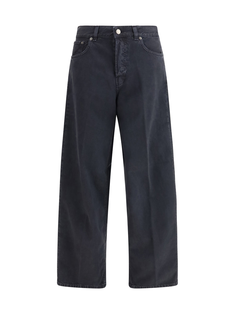 Haikure 85% Cotton jeans in black