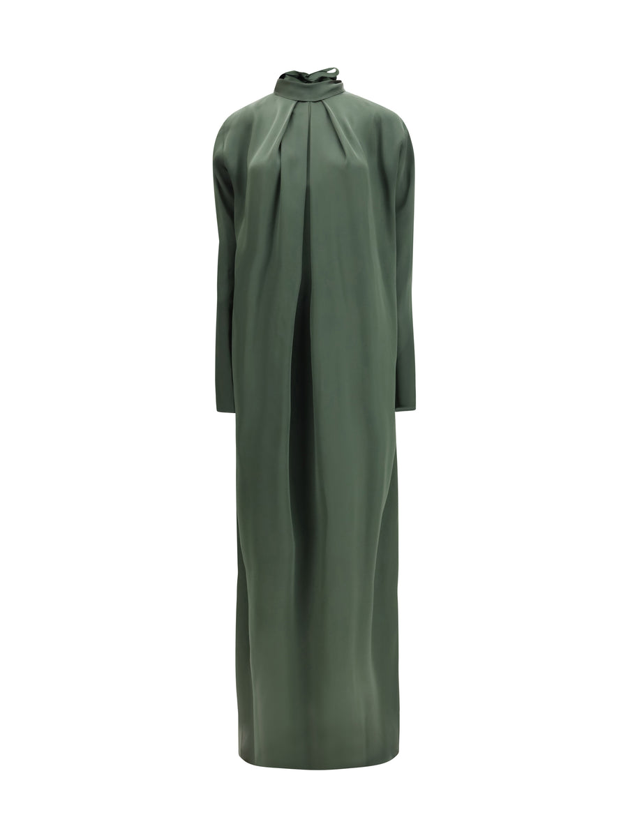 Petar Petrov 100% Silk dress in green