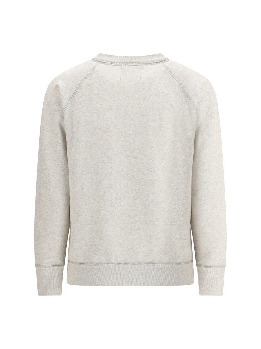 Cotton Sweatshirt Ecru Sweatshirts