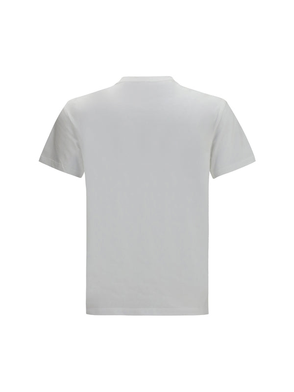 T-Shirt Vlogo Cotton White T-shirts