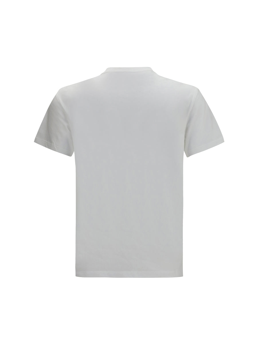 T-Shirt Vlogo Cotton White T-shirts