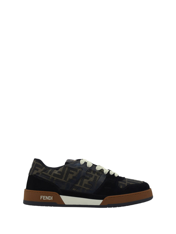 Fendi Upper: 100% calf leather sneaker in black