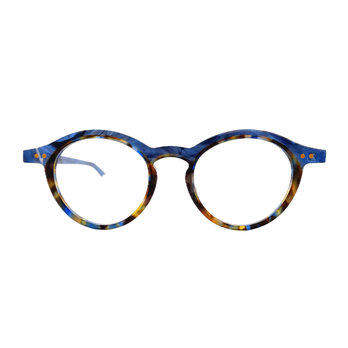 Colombier 552 Blu-Marrone Acetate Occhiali Da Vista