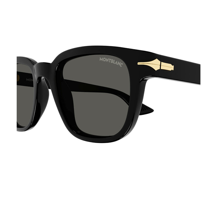 MB0302S 001 Nero Acetate Occhiali Sole