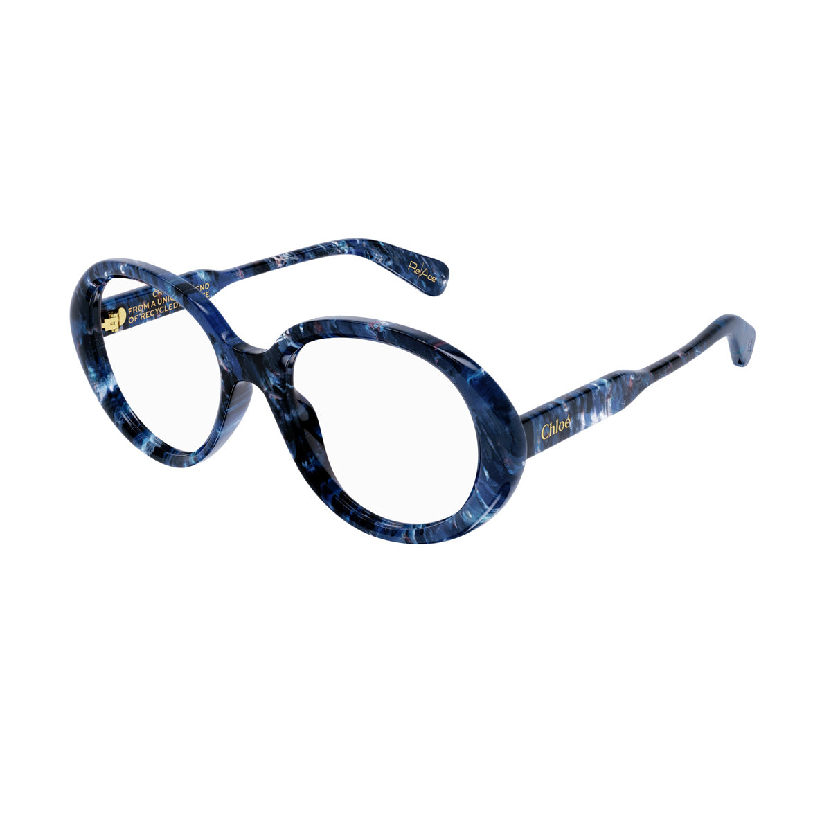 CH0221O Linea Gayia 005 Blu Recycled Acetate Occhiali Vista