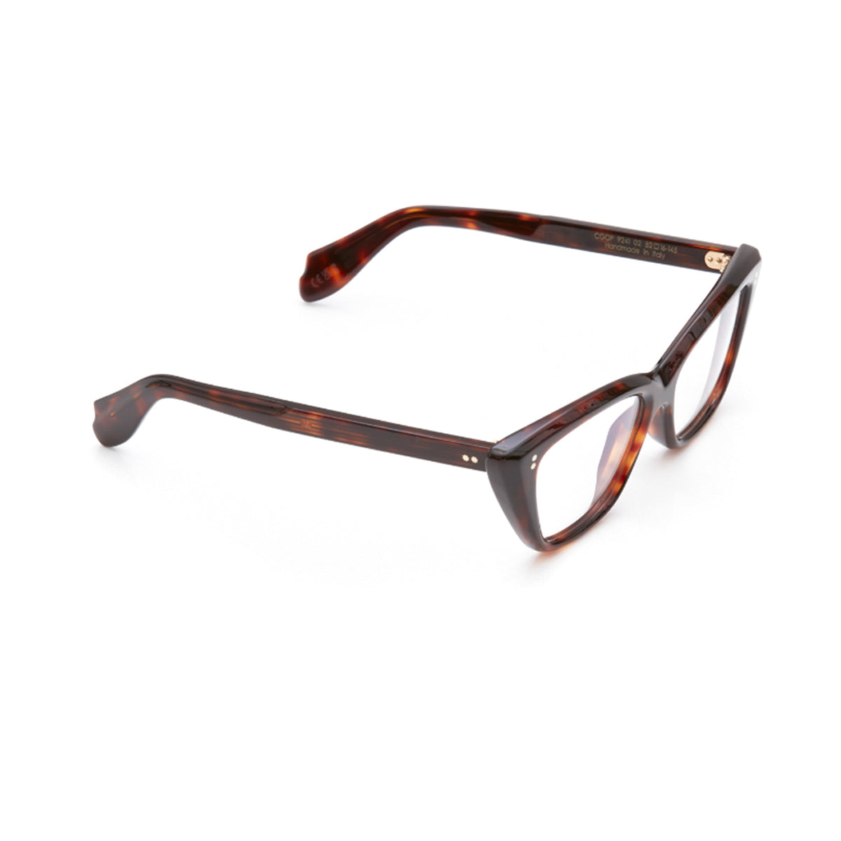 Cutler And Gross 9241 02 Dark Turtle Marrone Acetate Occhiali Vista