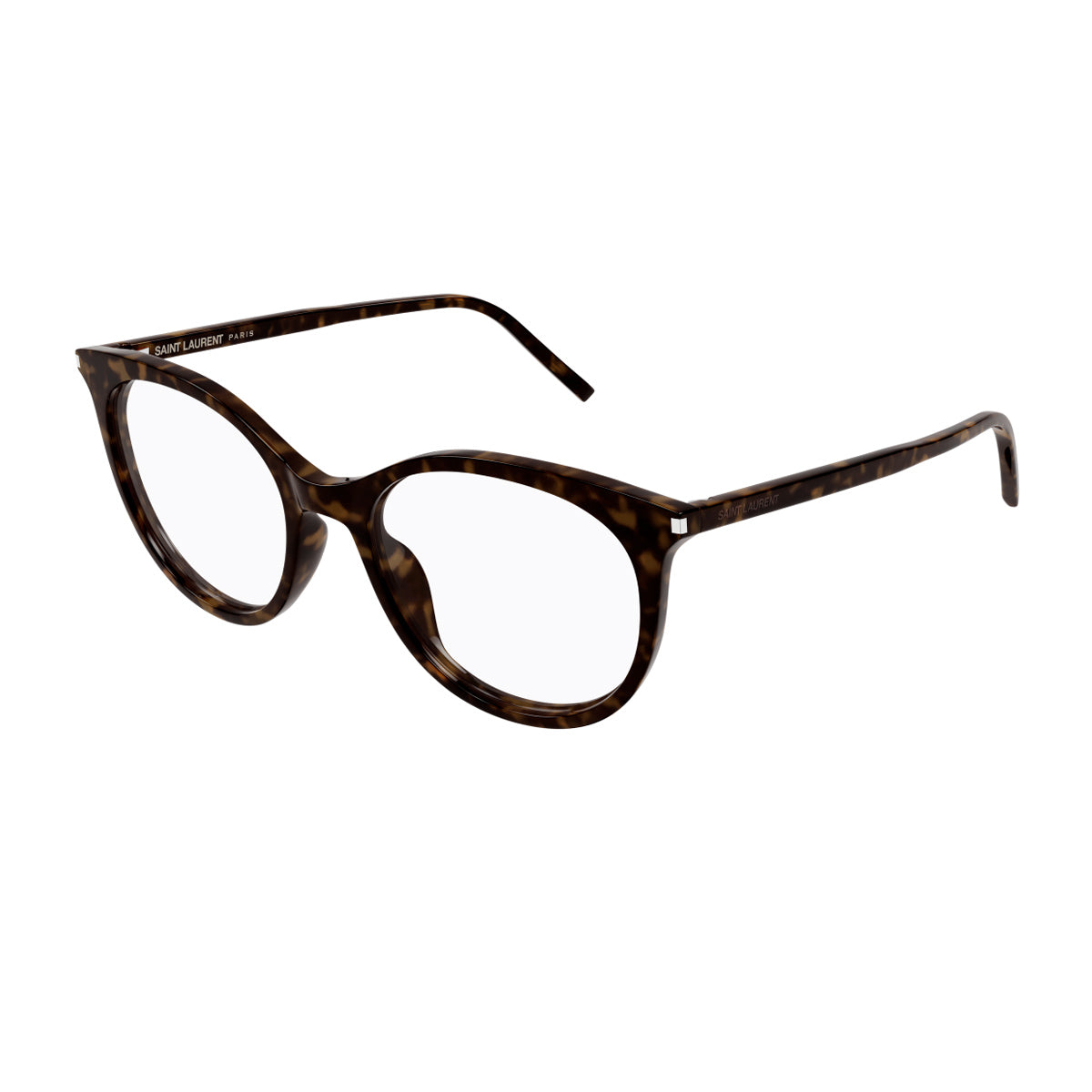 Saint Laurent SL 891 Linea Corner Angle 002 Havana Recycled Acetate Occhiali Da Vista