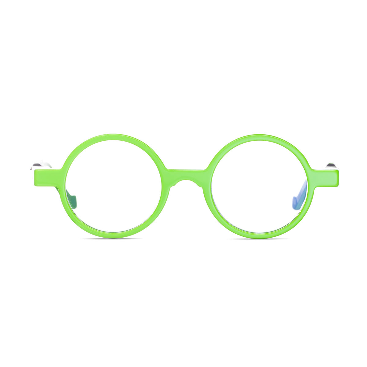 WL0008 White Label Acid Green Verde Bio-acetate/titanium Occhiali Vista