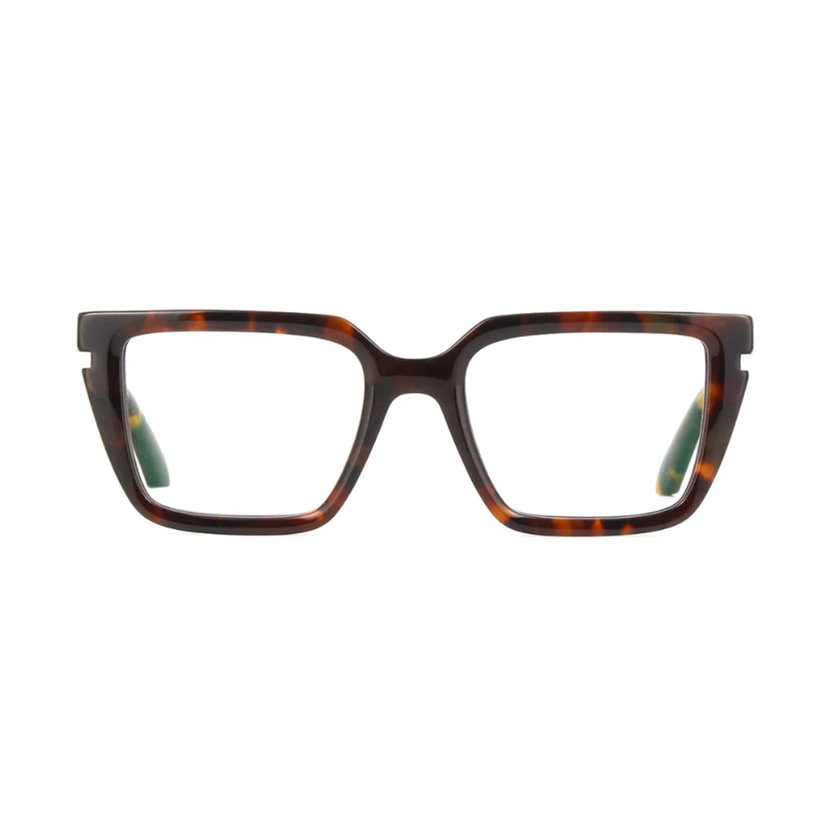 Off White OERJ052 STYLE 52 6000 Havana Marrone Acetate Occhiali Vista