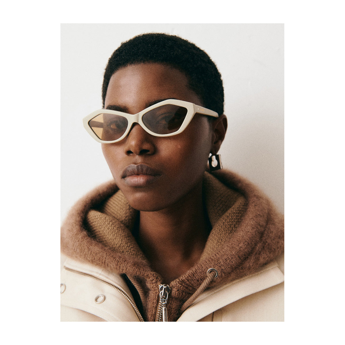 Jacquemus Les lunettes Bambino JAC42 Linea La Casa C7 Banana Giallo Acetate Occhiali Da Sole