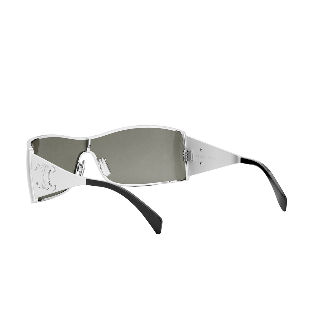 CL40283U 16A Argento Metal Occhiali Da Sole