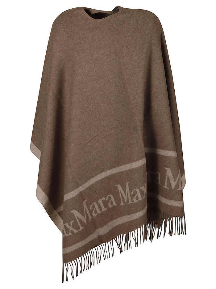 HILDE Marrone Wolle. made In Italy. Cappa
