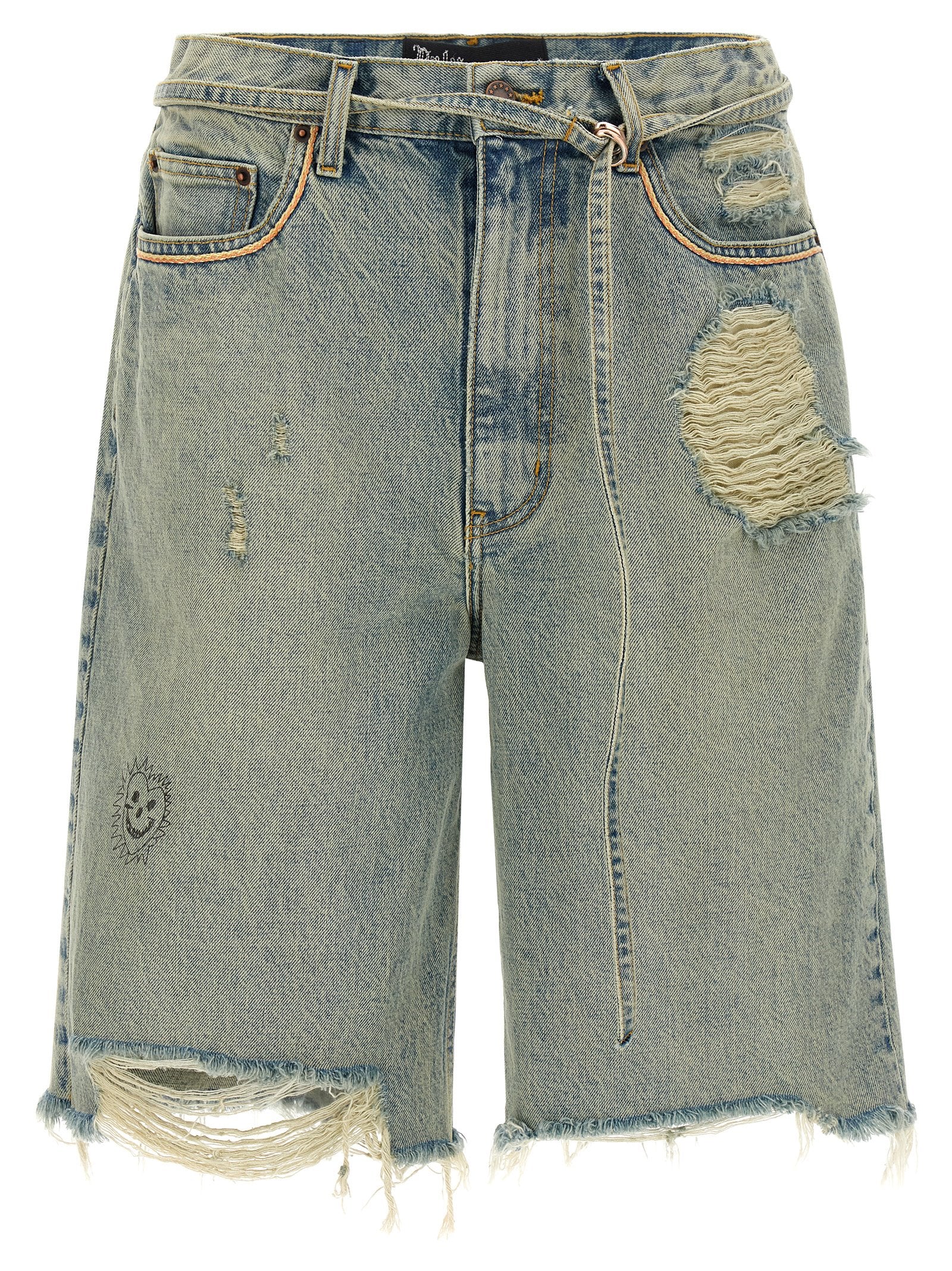 Good Times bermuda shorts Light Blue Cotton Bermuda