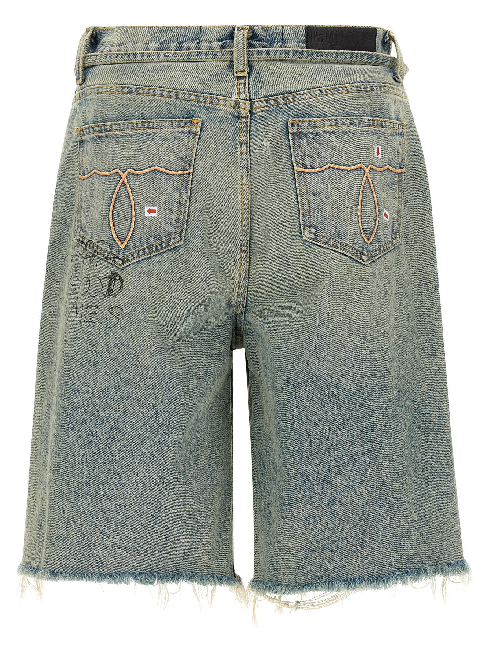 Good Times bermuda shorts Light Blue Cotton Bermuda