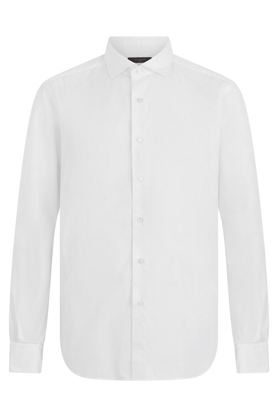 Cotton Long-Sleeve Shirt White