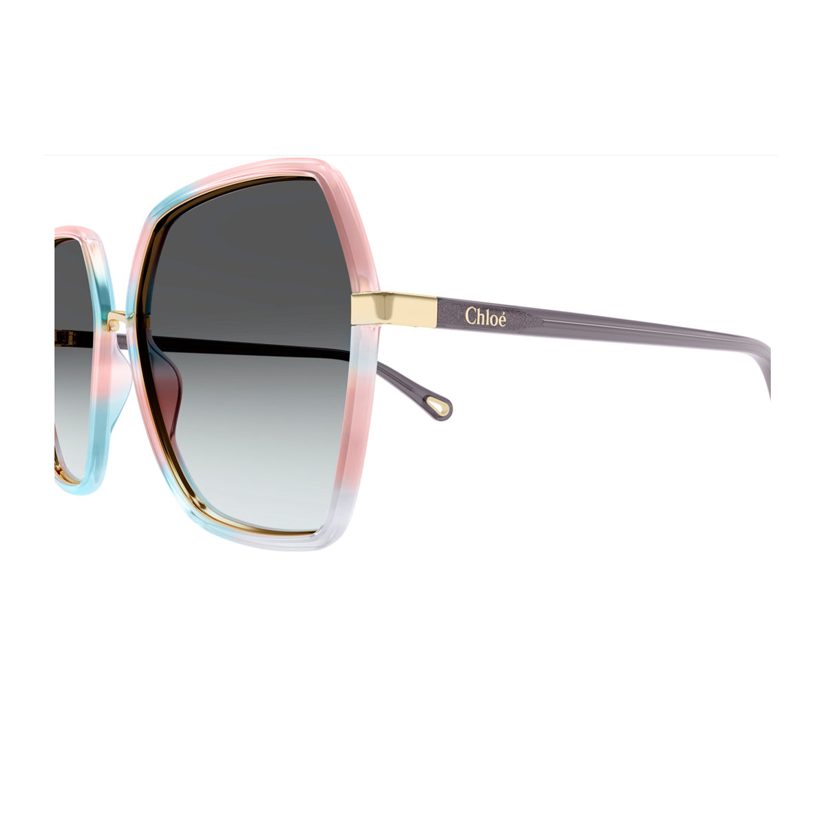 Chloé CH0262S Linea 001 Havana Grey Multicolore Bio-injected Occhiali Da Sole