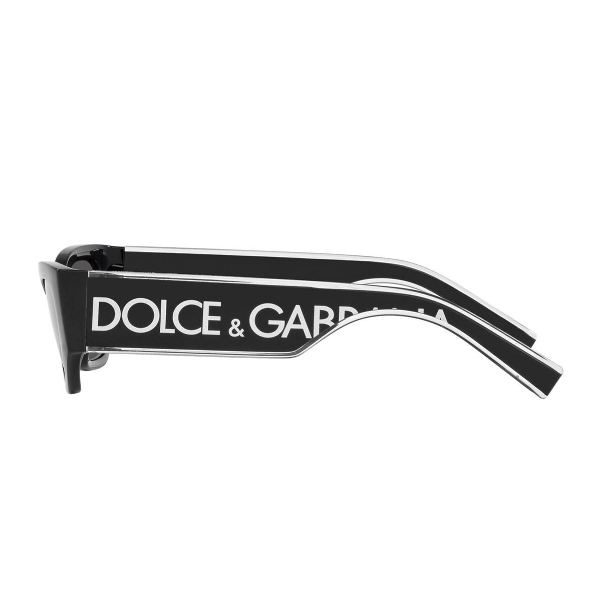 DG6186 501-87 Nero Celluloid Occhiali Sole