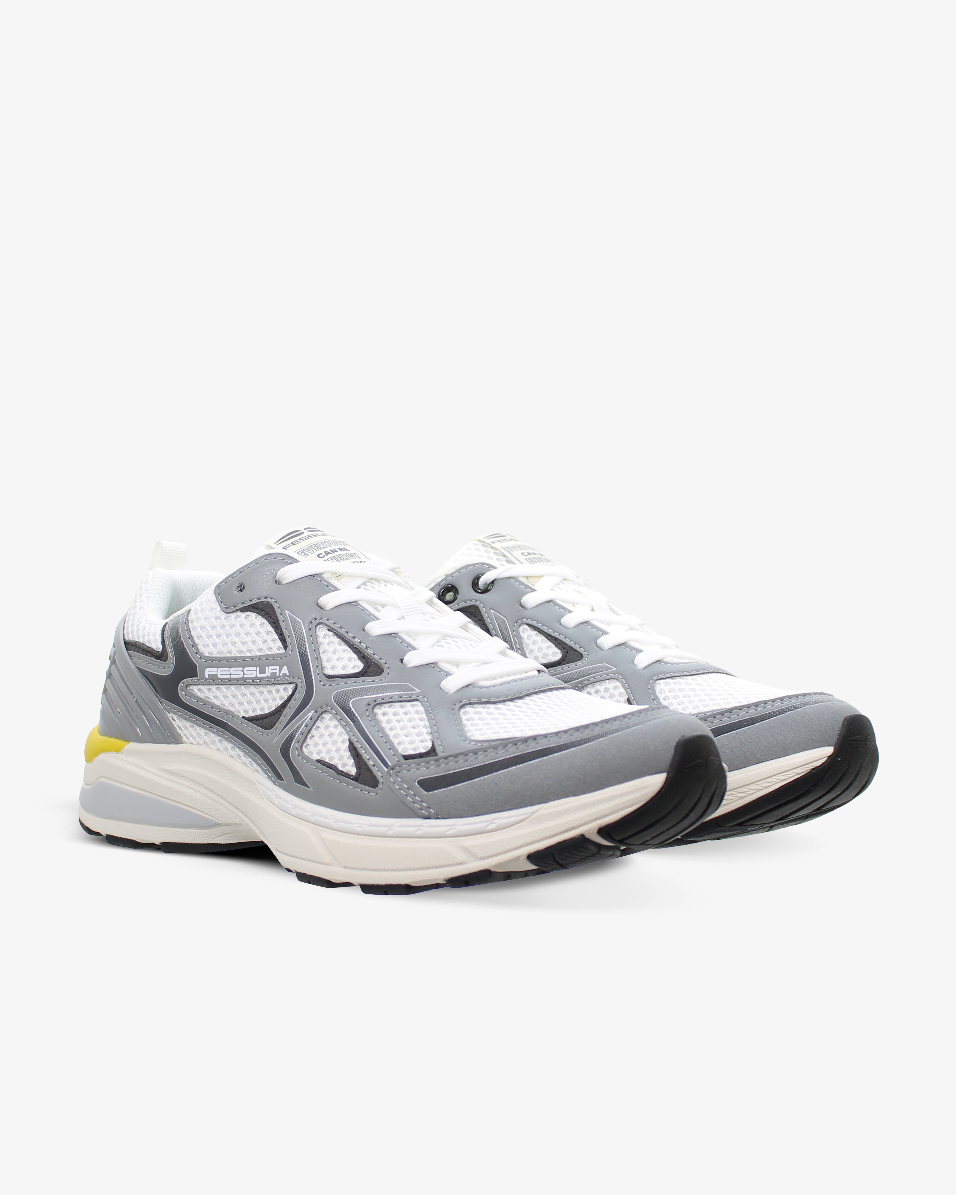 City 01 02 Gray-white Everyday Sneakers