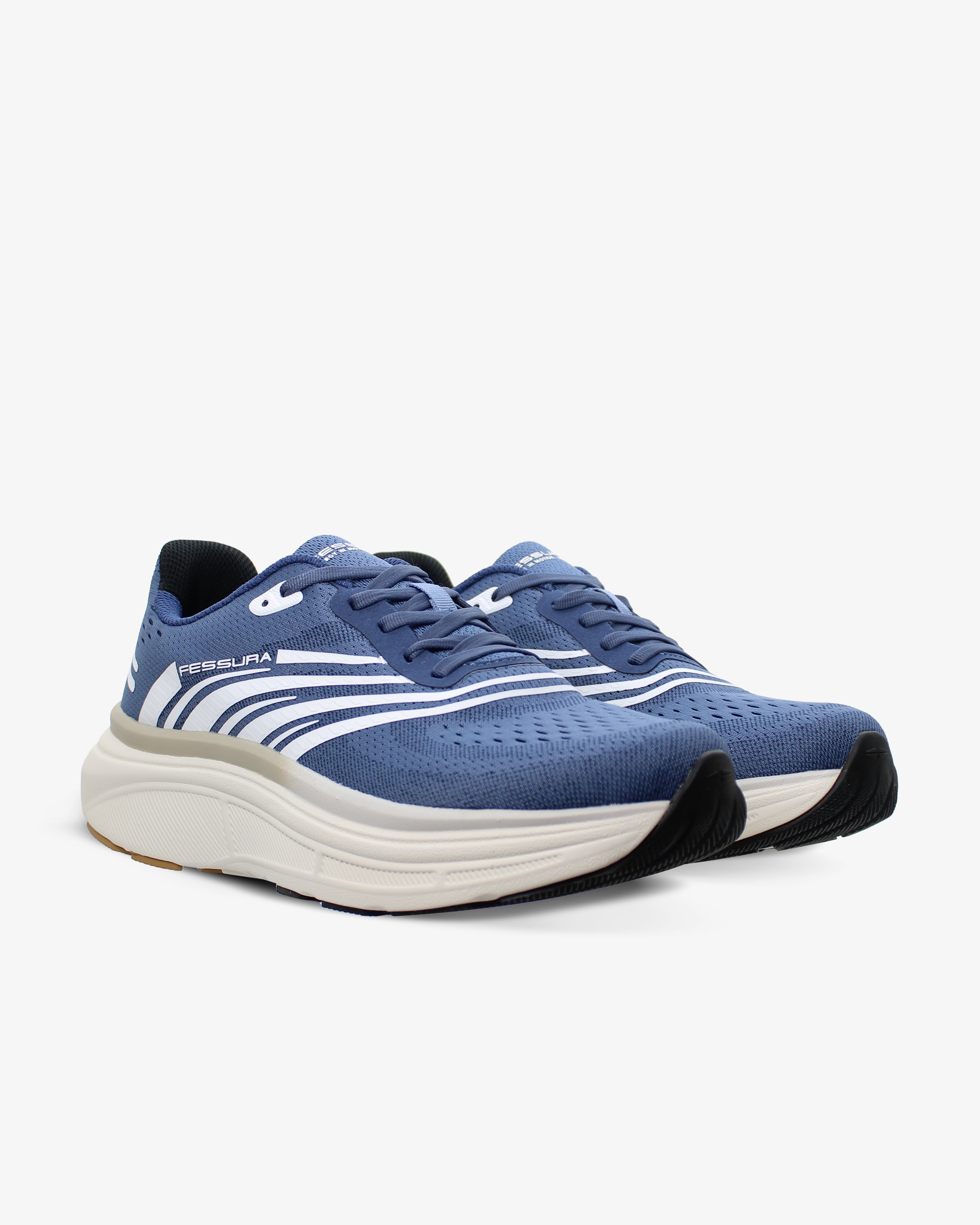 Speed 01 13 Royal White Running Sneakers