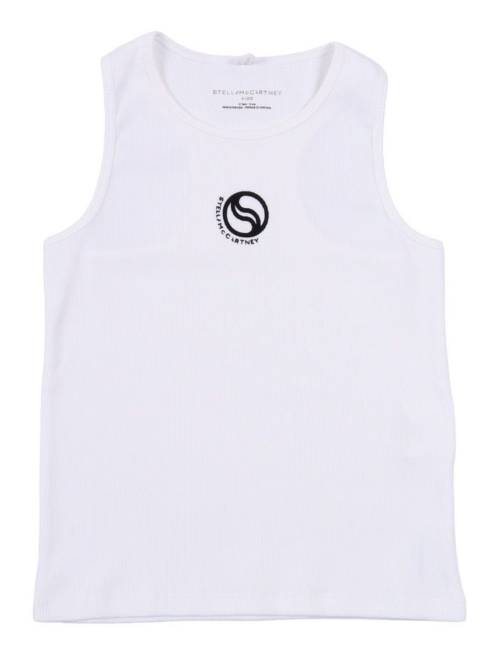 T-SHIRT-TOP White Cotton Short Sleeves T-shirt