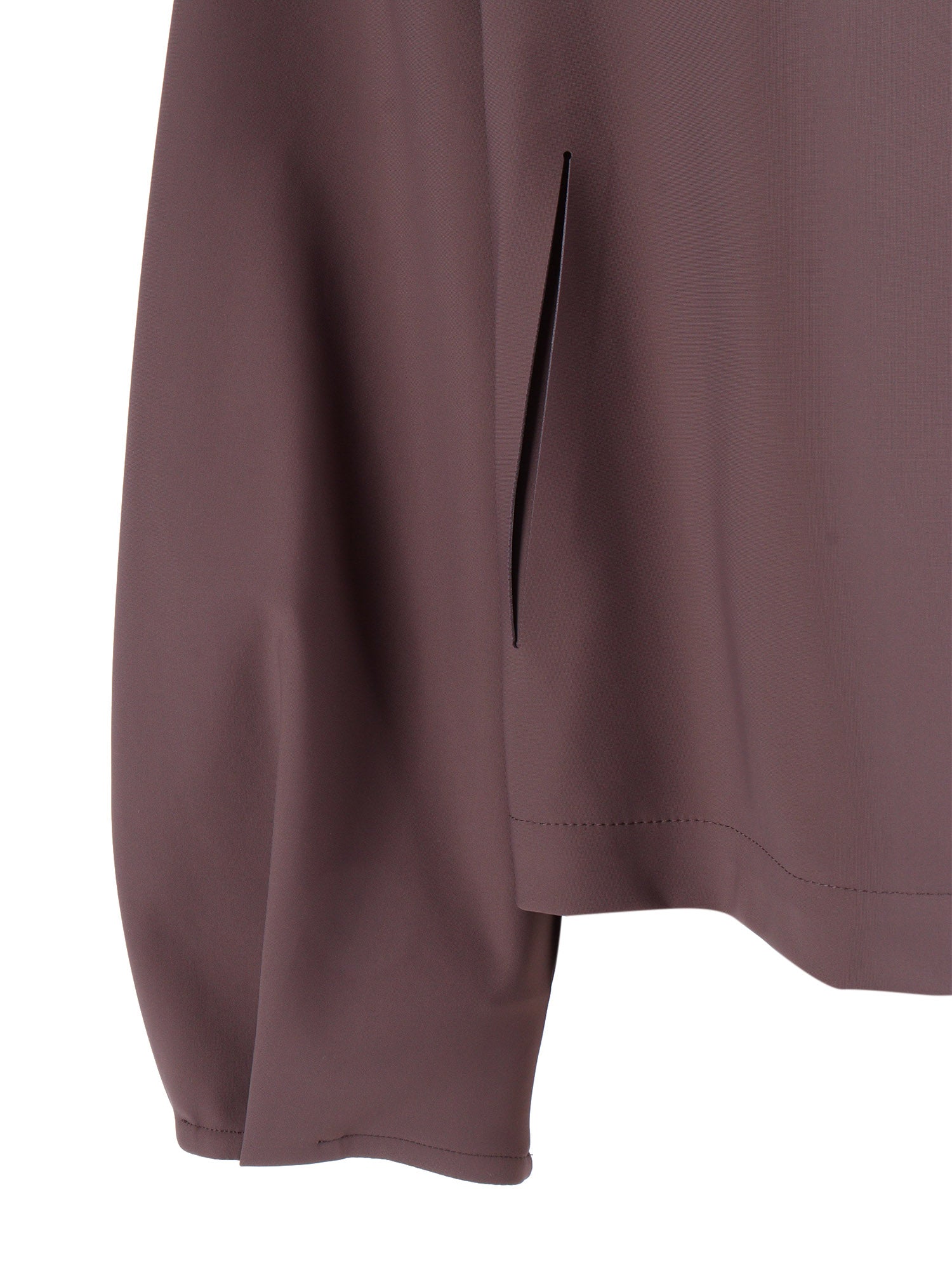 WOMENS JACKET Brown Polyamide Elastane