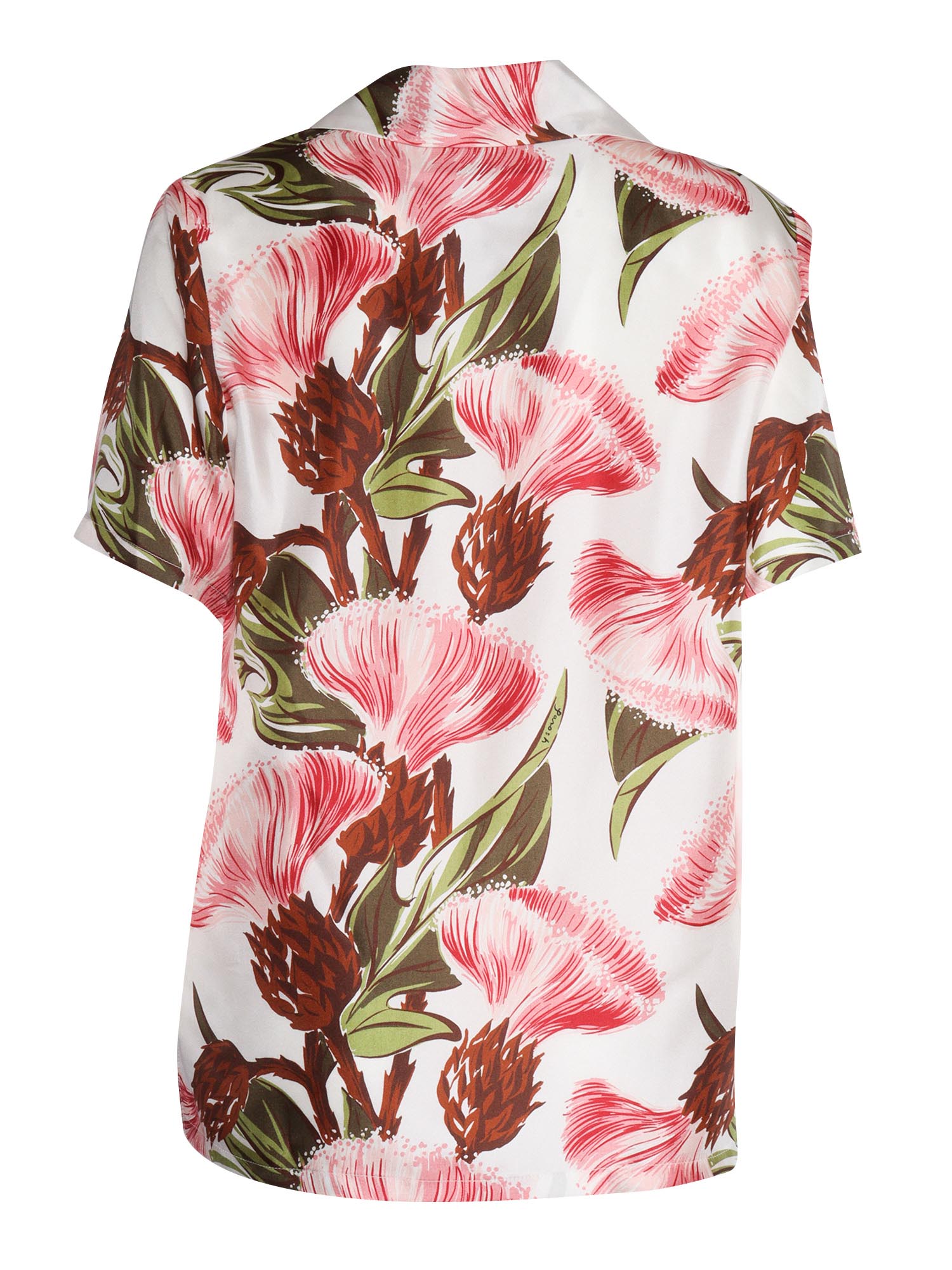 SHIRT White Silk