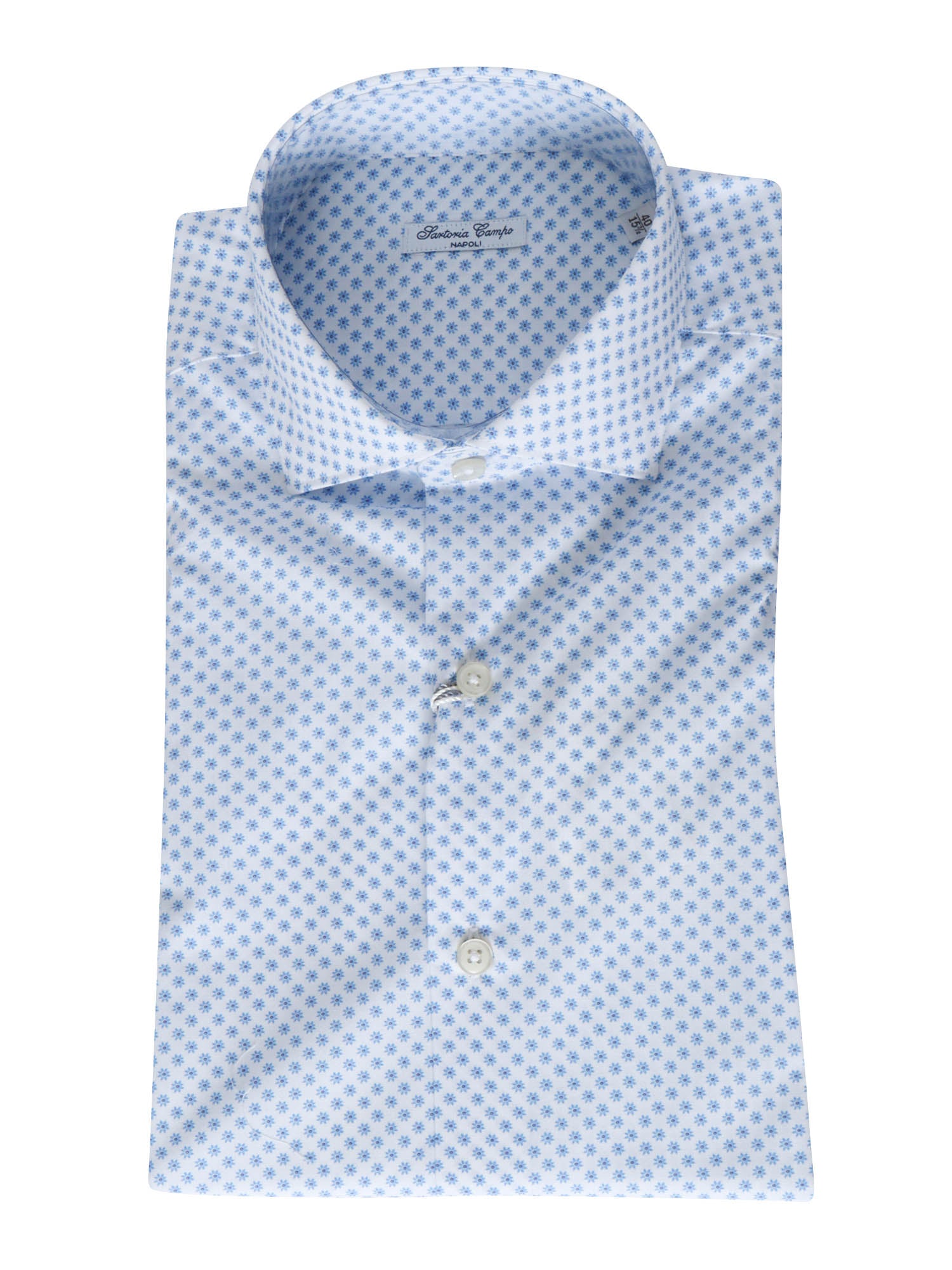 MAN SHIRT Light Blue Cotton