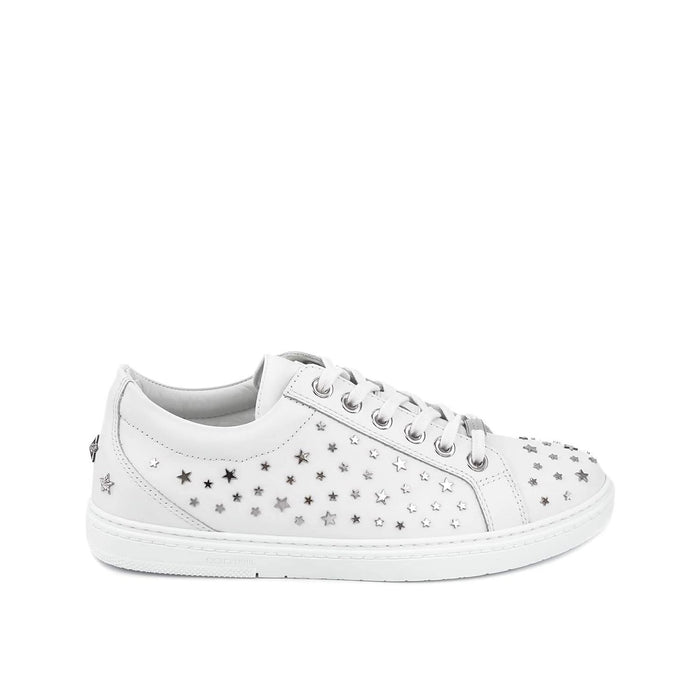 Cash Star Leather Sneakers White Calf