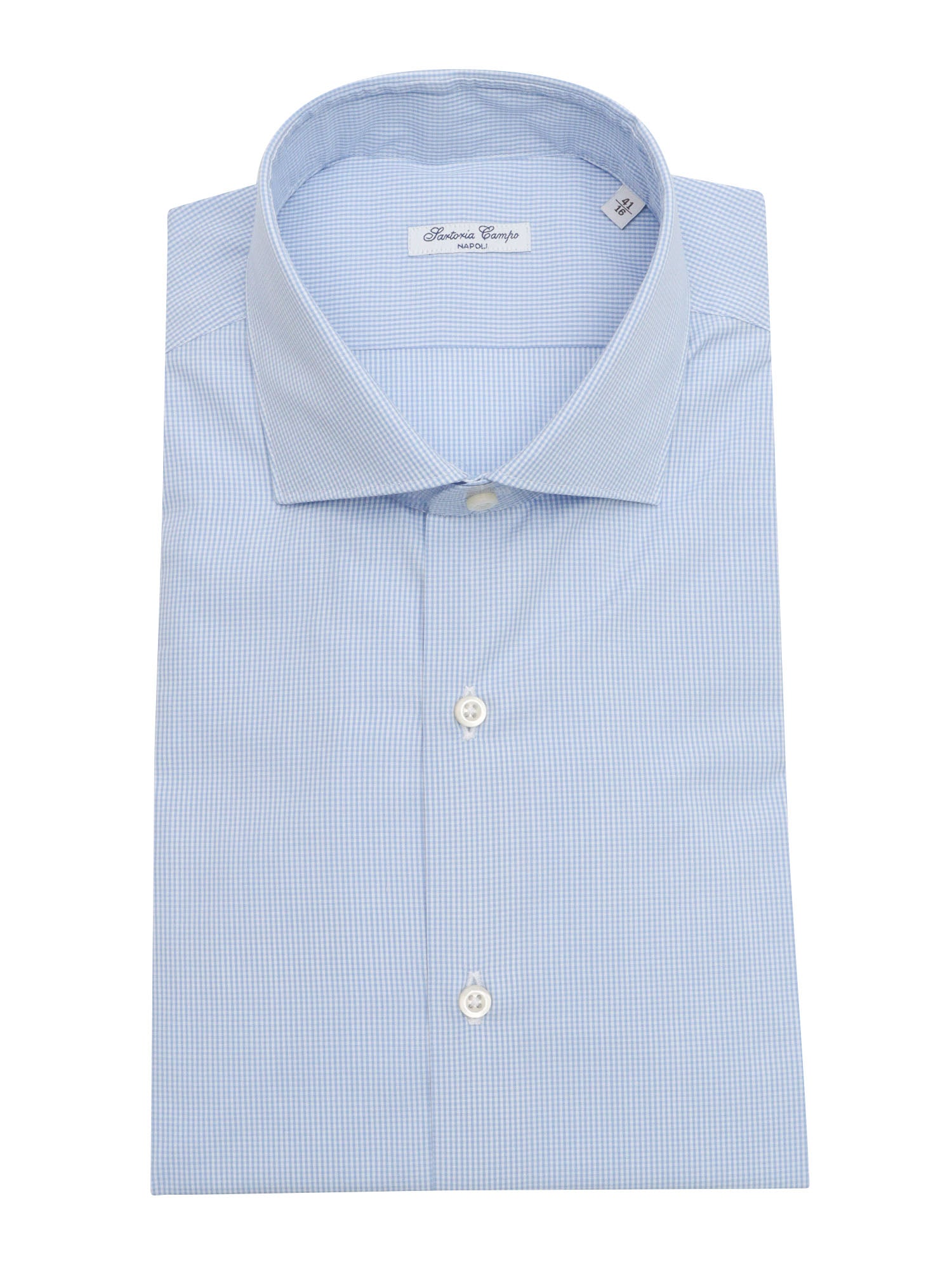 MAN SHIRT Light Blue Cotton