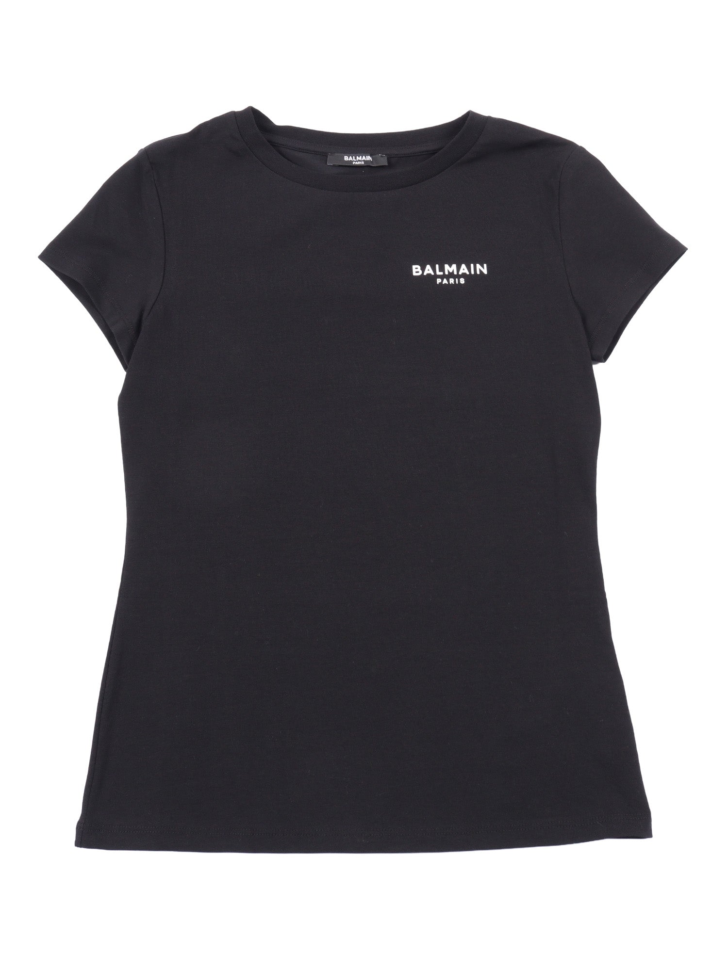 T-SHIRT-TOP Black Viscose Short Sleeves T-shirt