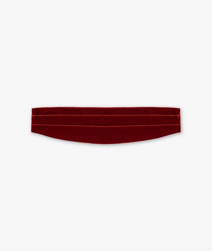 Cummerbund Timeless Firebrick Ceremony Band