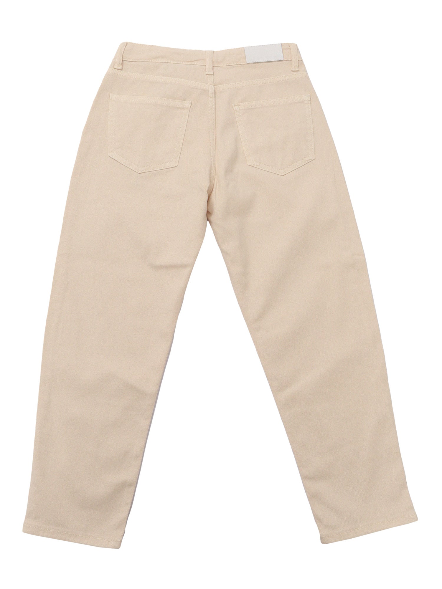 DENIM PANTS BOY Beige Lyocell Cotton Elastane Jean